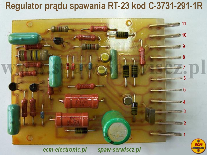 Regulator prdu spawania RT-23, RT-27 kod C-3731-291-1R