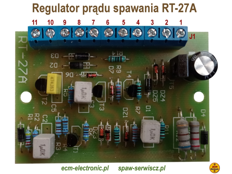 Regulator prdu spawania RT-27A kod RT-27A