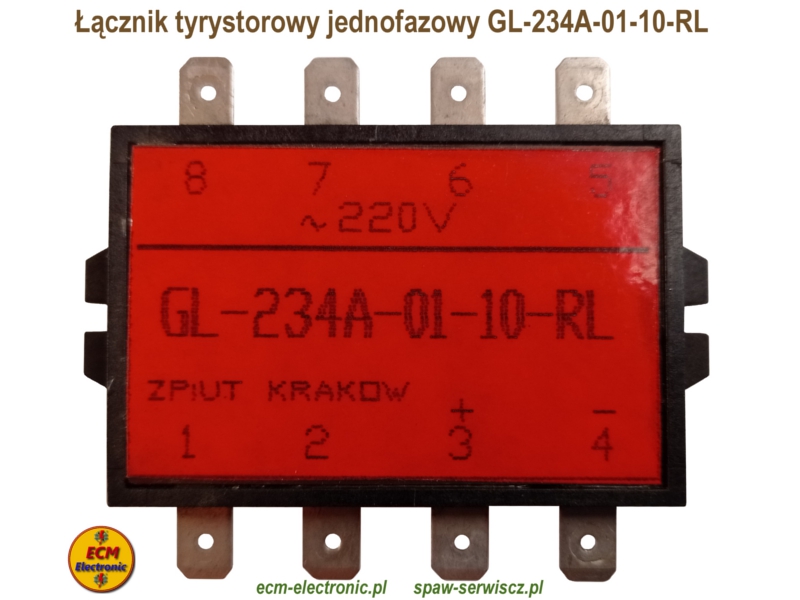 cznik tyrystorowy jednofazowy GL-234A-01-10-RL (Zero Crossing)