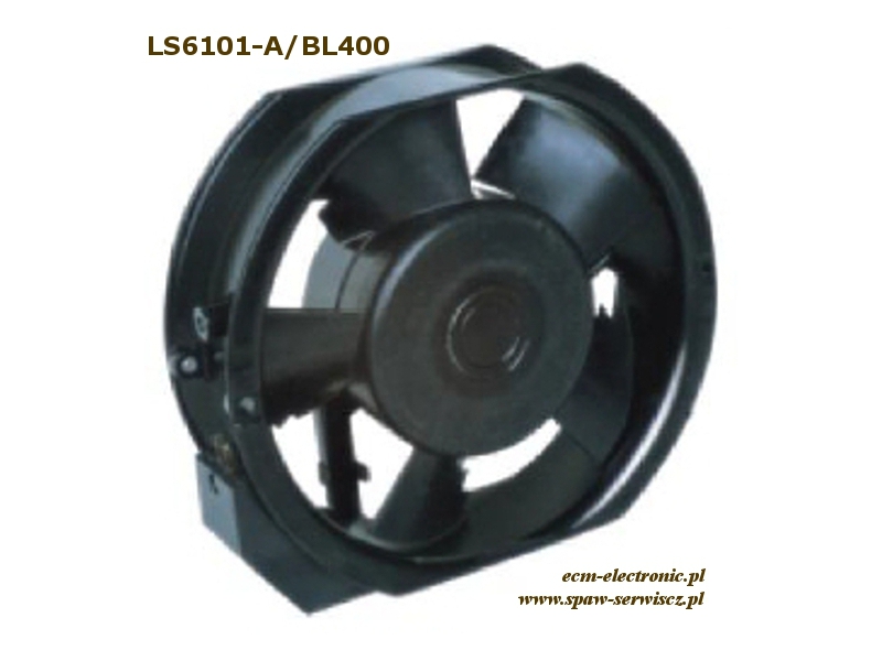 Wentylator LS6101-A/BL-400VAC, wym. Ø 170x150x50 mm.