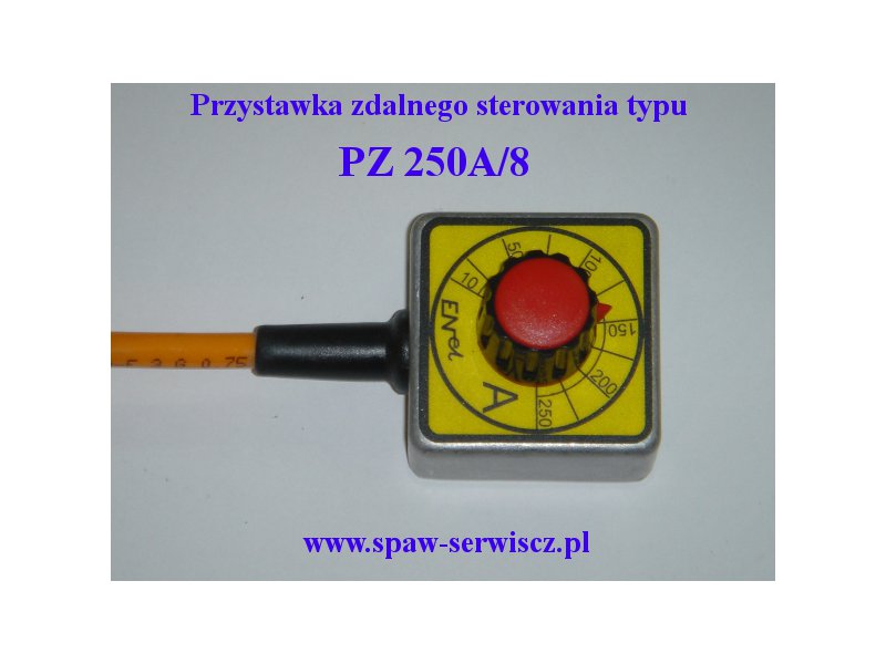 Przystawka zdalnego sterowania typu PZ 250A/8 kod PZ-250A/8