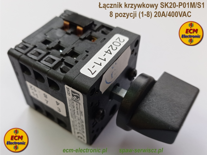 Przecznik zakr. prdu SK20-P01M/S1 do spawarek XTE 171C-201C