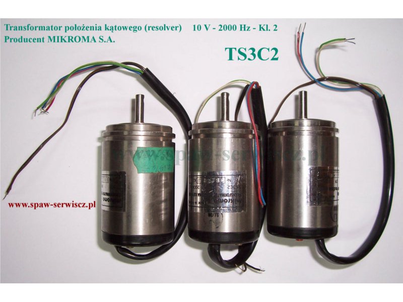 Transformator pooenia ktowego (resolwer) typu TS3C2