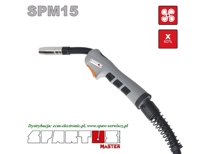 Uchwyt spawaln. MIG typu SPM-150/3m (180A - 60%) SPARTUS Master